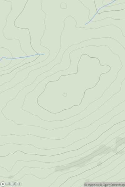 Thumbnail image for Whitefield Hill [South Central England] showing contour plot for surrounding peak